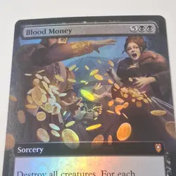 Blood Money (Extended Art) - FOIL - Commander Legends: Battle for Baldur's Gate - Image 3