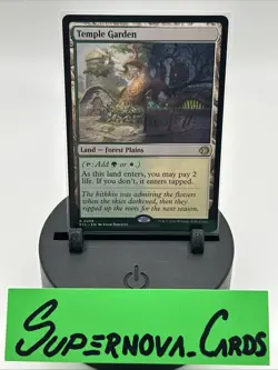 MTG Lorwyn Eclipsed Temple Garden 0268 Regular ECL NM - Image 1