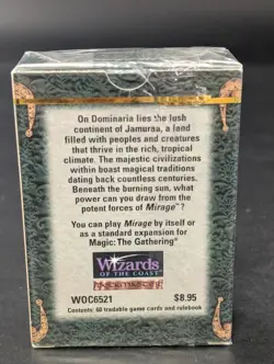 Magic The Gathering: STARTER DECK Mirage FACTORY SEALED Old School MTG Vintage - Image 2