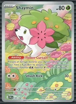 2025 Pokemon Sv10 Dri EN-Destined Rivals #185 Shaymin - Image 1