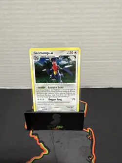 Pokemon Garchomp Holo Rare TCG Card 9/123 Mysterious Treasures Series - Image 1