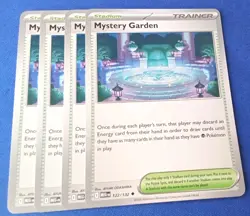 X4 Mystery Garden 122/132 - Mega Evolution - Pokemon Card Lot Playset - Image 1