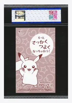 Pokemon JBH 9.5 Pikachu Promo 2015 Mega Charizard Y Poncho Japanese - Image 2