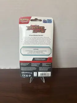 Pokemon TCG Destined Rivals Checklane Blister Pack Eevee Promo - Factory Sealed - Image 2
