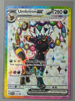 Pokemon Prismatic Evolutions Umbreon ex 176 SVP176 Figure Collection Promo 8 - Image 1