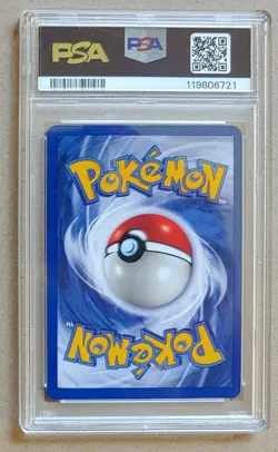 1999 Pokemon Pikachu #58 Base Set Regular Yellow Cheeks PSA 8 - Image 2