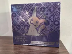 Pokemon Scarlet & Violet Paldean Fates ETB Elite Trainer Box Sealed - Image 1