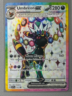 Pokemon Prismatic Evolutions Umbreon ex 176 SVP176 Figure Collection Promo 6 - Image 1