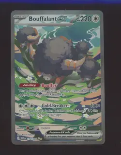 2025 Pokemon WHT EN Special Illustration Rare #170 Bouffalant ex - Image 1