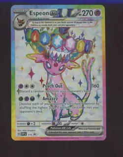 2025 Pokemon SVP EN BSP Premium Figure Collection #175 Espeon ex - Image 1