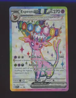 2025 Pokemon SVP EN BSP Premium Figure Collection #175 Espeon ex - Image 1