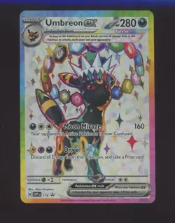 2025 Pokemon SVP EN BSP Premium Figure Collection #176 Umbreon ex - Image 1