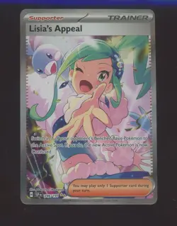 2024 Pokemon SSP EN Special Illustration Rare #246 Lisia's Appeal - Image 1