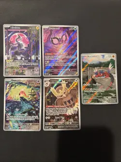 Pokemon TCG Scarlet Violet Promos (Lot Of 5) All NM Condition - Image 1