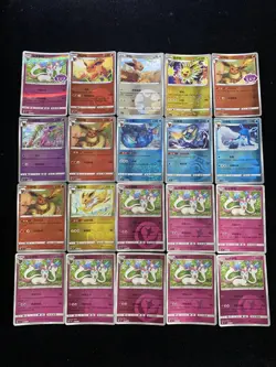 2025 Pokemon TCG S.Chinese Poke Ball CBB2C 01 01/15 03 03/14 Eevee Lot*20 BL25 - Image 2
