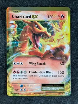 2016 Pokemon CHARIZARD EX #12/108 Evolutions Ultra Rare Holo English - Image 1