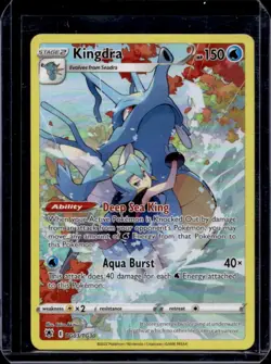 2022 Pokemon Astral Radiance Kingdra Trainer Gallery FA Rare #TG03/TG30 - Image 1
