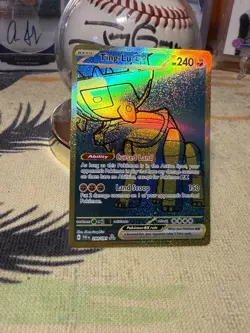 Pokemon TCG Ting-Lu EX Scarlet & Violet Paldean Fates Hyper Rare 244/091 - Image 2