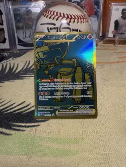 Pokemon TCG Ting-Lu EX Scarlet & Violet Paldean Fates Hyper Rare 244/091 - Image 3