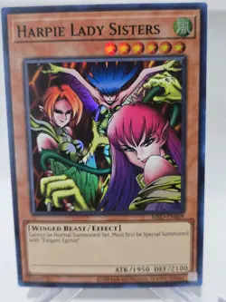 Harpie Lady Sisters MRD-009 Yugioh 25th Anniversary Holo Foil Metal Raiders - Image 1