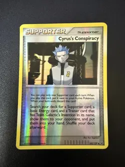 Pokemon TCG 2009 Cyrus's Conspiracy Reverse Holo Platinum Card #105/127 - MP - Image 1