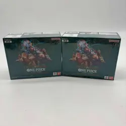 Lot of (2) One Piece English OP-08 Two Legends Booster Boxes Sealed - Image 1