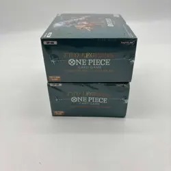 Lot of (2) One Piece English OP-08 Two Legends Booster Boxes Sealed - Image 5