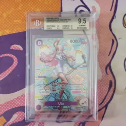 One Piece Uta OP02-120 SP Special Alternative Art BGS 9.5 English - Image 1