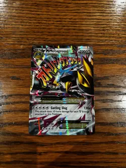 Mega M Metagross EX ULTRA RARE XY35 Pokemon TCG Black Star Promo HOLO FOIL - Image 1