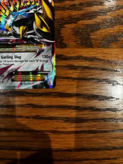 Mega M Metagross EX ULTRA RARE XY35 Pokemon TCG Black Star Promo HOLO FOIL - Image 5