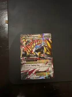 Mega M Metagross EX ULTRA RARE XY35 Pokemon TCG Black Star Promo HOLO FOIL - Image 1
