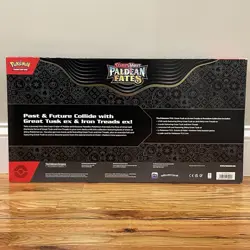 Pokemon TCG Paldean Fates Great Tusk ex Iron Threads Ex Premium Collection NEW - Image 2