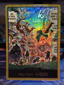 One Piece TCG English EB04 GOLD Don!! Card - Egghead Crisis - Image 1