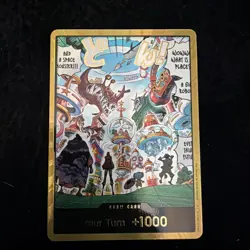 One Piece TCG English EB04 GOLD Don!! Card - Egghead Crisis - Image 1