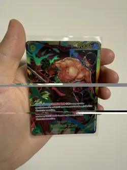 Roronoa Zoro SEC OP06-118 Wings of the Captain One Piece TCG English - NM - Image 1
