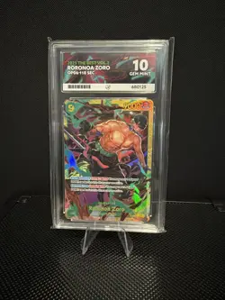 RORONOA ZORO - One Piece OP06-118 - SEC Secret Rare Wings of the Captain ACE 10 - Image 1