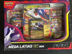 Pokemon TCG: Mega Evolution: Mega Latias ex Collection Box~In Hand~Sealed *NEW* - Image 1