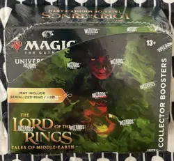 2023 MTG Lord of the Rings: Tales of Middle-Earth Collector Booster Box - Sealed 195166205038 - Image 1