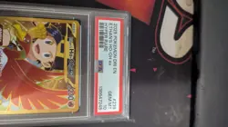 Ethan's Ho-Oh EX #239/182 Destined Rivals Gold Hyper Rare Pokemon PSA 10 - Image 2