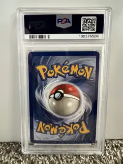 1999 POKEMON BASE SET UNLIMITED #1 ALAKAZAM-HOLO PSA 6 - Image 2