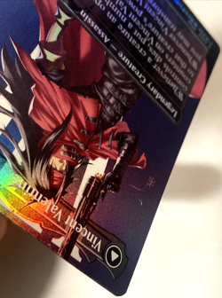 MTG Vincent Valentine (Borderless Foil) Final Fantasy 0383 FVII NM - Image 5