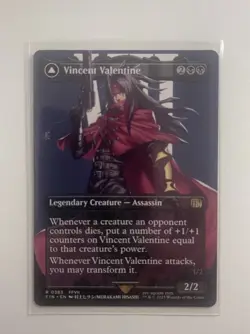 Vincent Valentine (Non-foil) [Borderless] Final Fantasy 0383 Rare MTG - Image 1