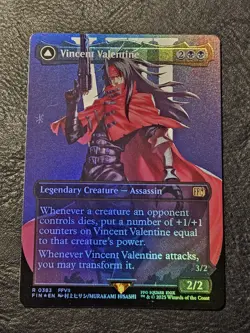 Vincent Valentine (Borderless) (Foil) Final Fantasy 0383 - Image 1