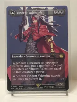Vincent Valentine (Non-foil) [Borderless] Final Fantasy 0383 Rare MTG - Image 1