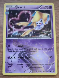 Jirachi Holo RC13/RC32 Pokemon Generations: Radiant Collection LP Pokemon Card - Image 1