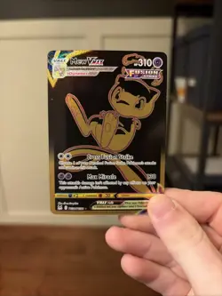 Pokemon Mew VMAX Fusion Strike TCG Card #TG30/TG30 Near Mint Condition - Image 1