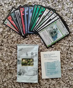 Star Wars Customizable Card Game Introductory Two-Player Game w/ 2 Expansions 73000403607 - Image 5