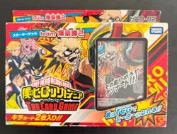 My Hero Academia Tag Card Game Starter Deck HAD-02 Katsuki Bakugo Sealed - Image 1