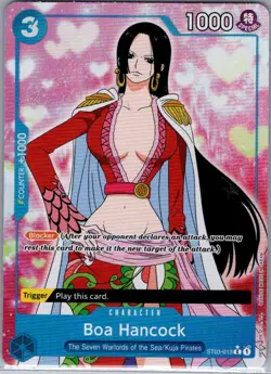 Boa Hancock (Alt Full Art) ST03-013 English PRB01 - One Piece Card - NM - Image 1