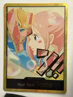 One Piece TCG - PRB-02 The Best English - DON!! Card (Shirahoshi) (Gold) - Image 1